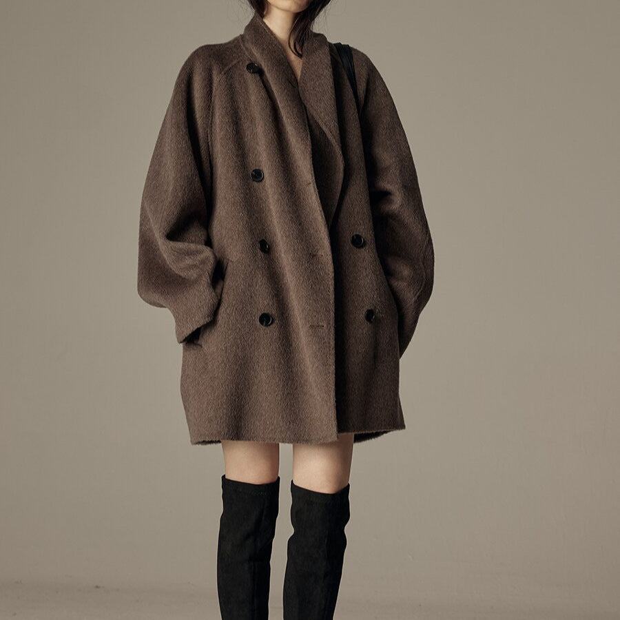 Elegant Winter Double-sided Wool Coat