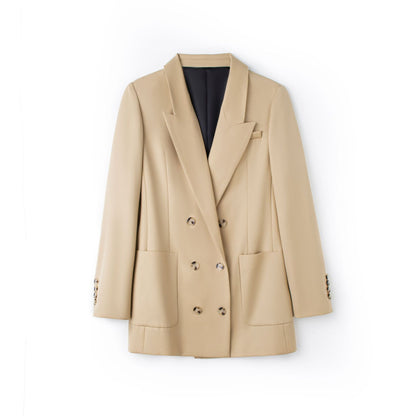 Fashion Simple Wool Suit Jacket Tops