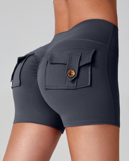 Naked Women Feeling High Elastic Running Quick-drying Pants