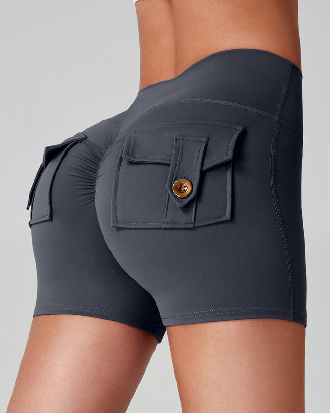 Naked Women Feeling High Elastic Running Quick-drying Pants