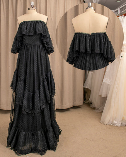 Women's Fashion Polka Dot Wedding Dresses