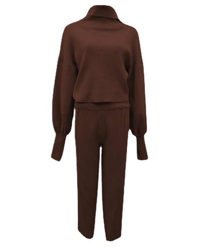 Inner Wear Sweater Bottoming Shirt Two-piece Sweater Fall Women's Clothing