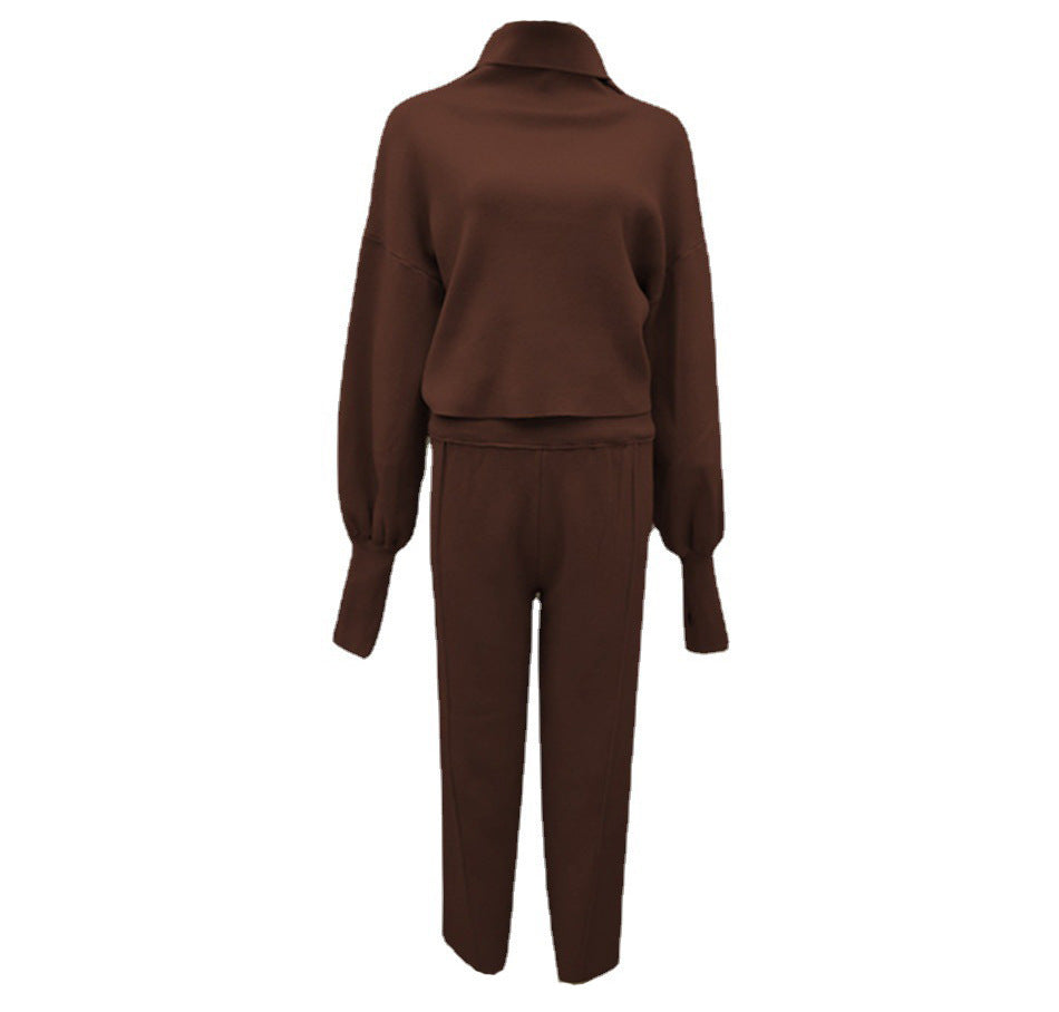 Inner Wear Sweater Bottoming Shirt Two-piece Sweater Fall Women's Clothing