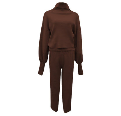 Inner Wear Sweater Bottoming Shirt Two-piece Sweater Fall Women's Clothing
