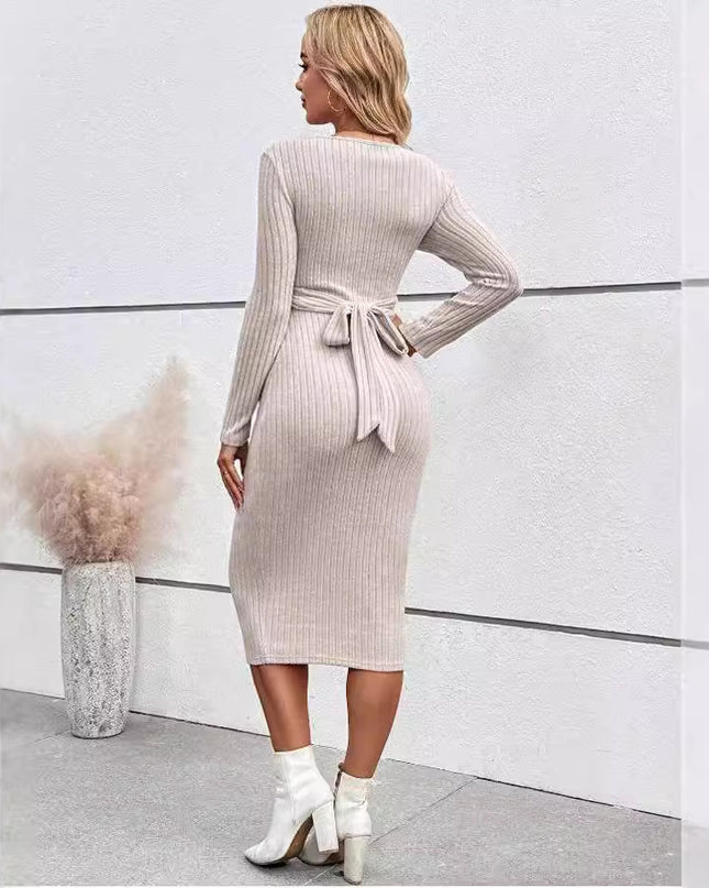 Long Sleeve Pregnant Women Dress