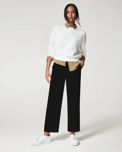 All-matching Bootleg Pants Slim Fit Slimming Draping Effect Casual Suit Pants
