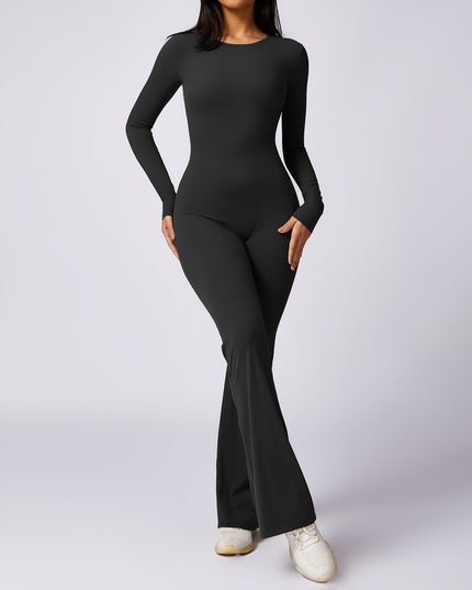Long Sleeve  Jumpsuit  Feeling Tight Quick-drying Sports Workout