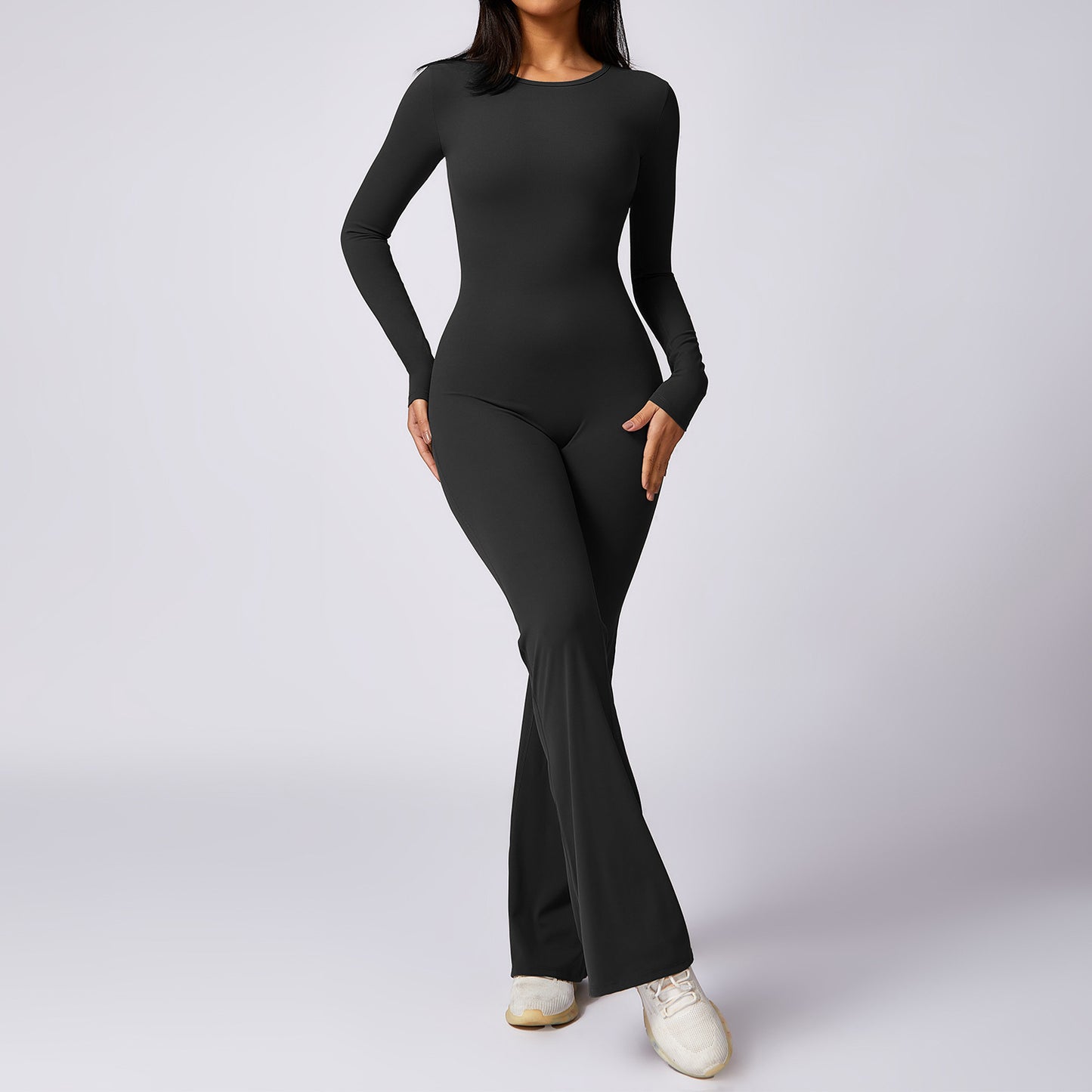 Long Sleeve  Jumpsuit  Feeling Tight Quick-drying Sports Workout