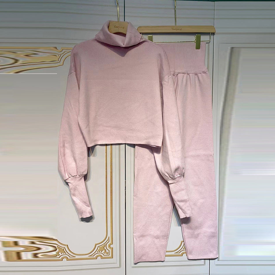 Inner Wear Sweater Bottoming Shirt Two-piece Sweater Fall Women's Clothing