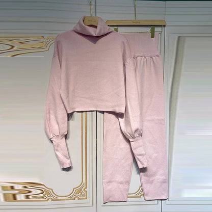 Inner Wear Sweater Bottoming Shirt Two-piece Sweater Fall Women's Clothing