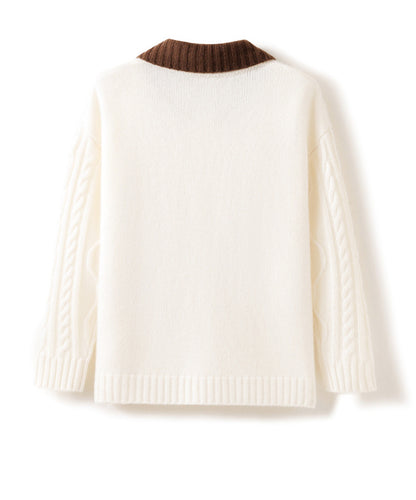 Women's Loose Casual Knitting Sweater