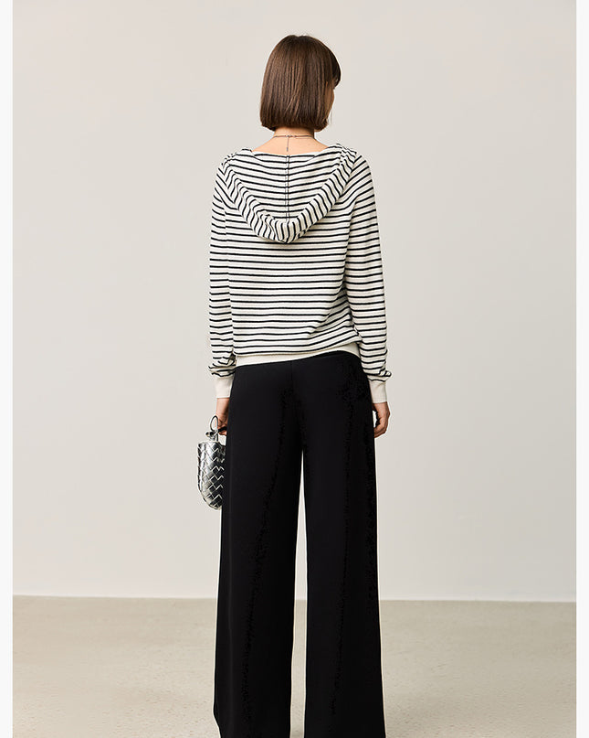 Casual Hooded Loose Commuter Sweater For Women