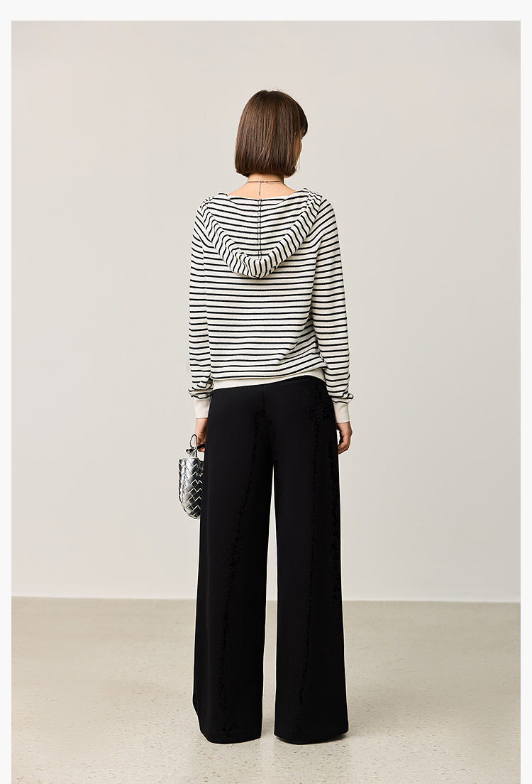 Casual Hooded Loose Commuter Sweater For Women