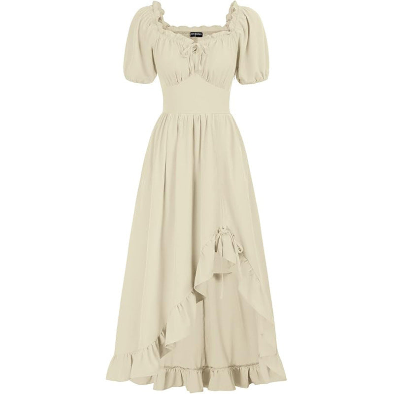 Retro Irregular Women's Stage Dress