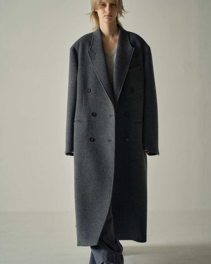 Loose And Lazy Style Thickened Woolen Coat