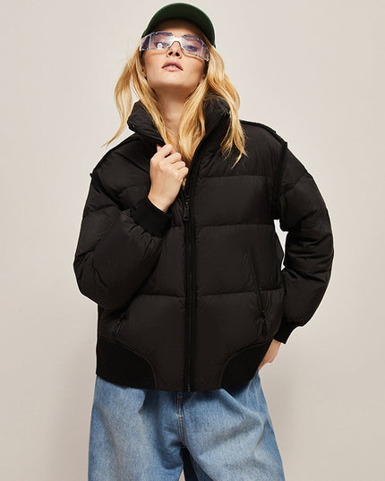 New Winter Stand Collar Fashion Coat Thick