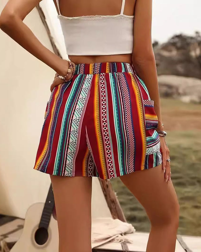 Holiday Fashion Casual Shorts For Women
