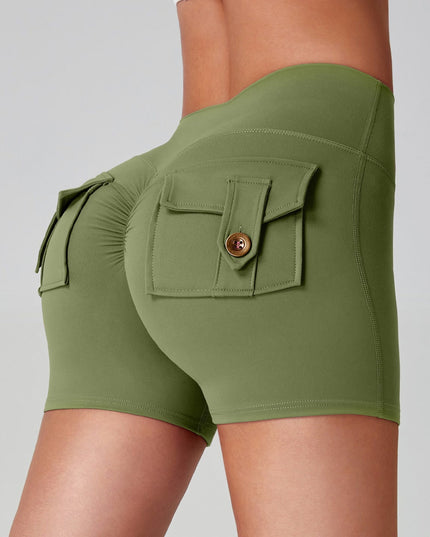 Naked Women Feeling High Elastic Running Quick-drying Pants