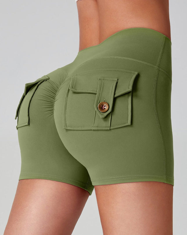 Naked Women Feeling High Elastic Running Quick-drying Pants