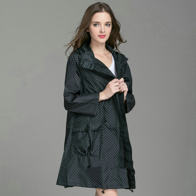 Autumn  Winter Windbreaker With Foldable Cuffs