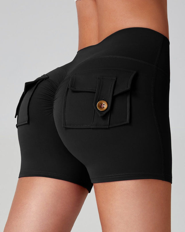 Naked Women Feeling High Elastic Running Quick-drying Pants