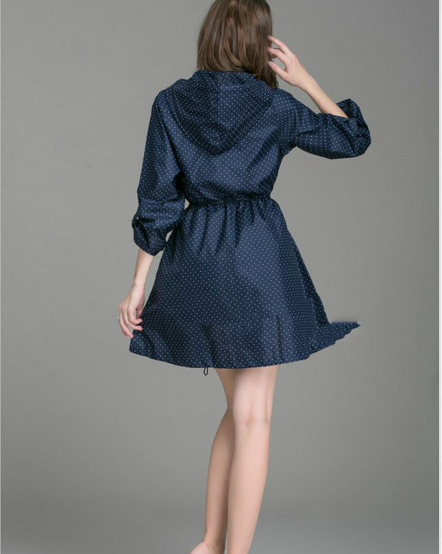 Autumn  Winter Windbreaker With Foldable Cuffs