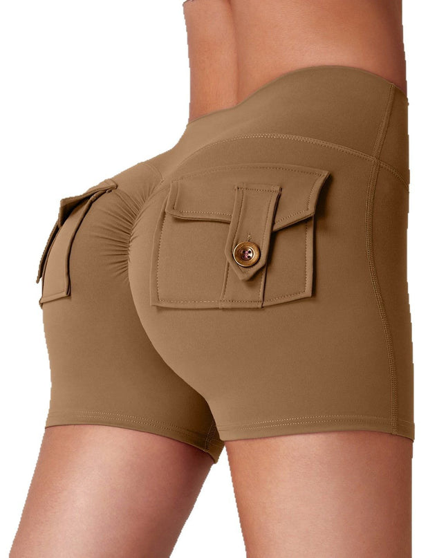 Naked Women Feeling High Elastic Running Quick-drying Pants