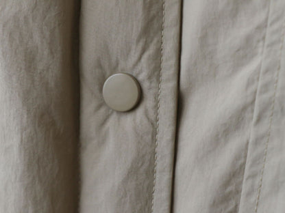 Button Round Neck Women's Down Jacket